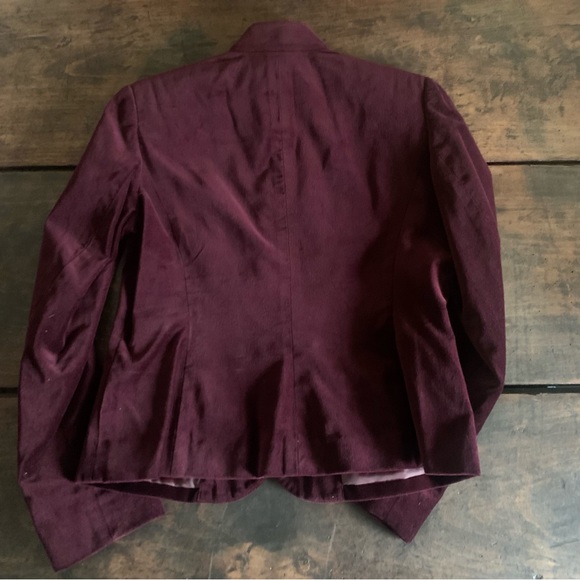 Chaps Velvet Button Down Women’s Blazer - Picture 8 of 8